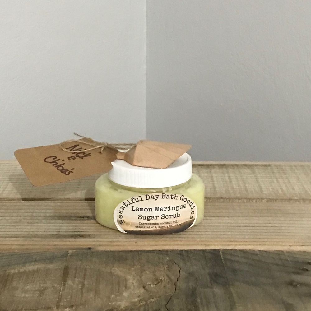 Sugar Scrub “Lemon Merengue “